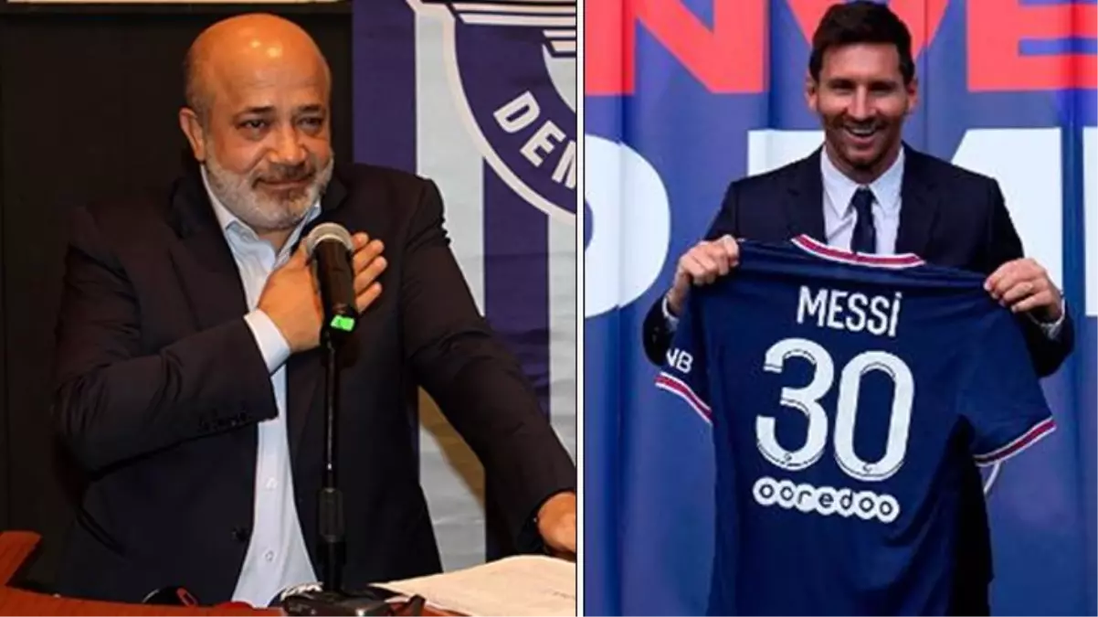 Adana Demirspor Başkanı Sancak: Messi transferinden vazgeçtik