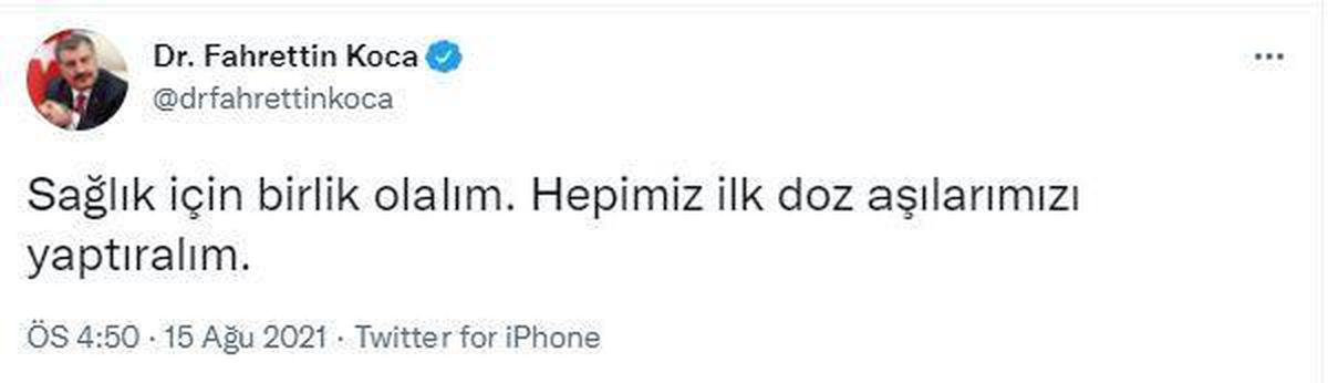 Bakan Koca: 26 ilimiz mavi (2)