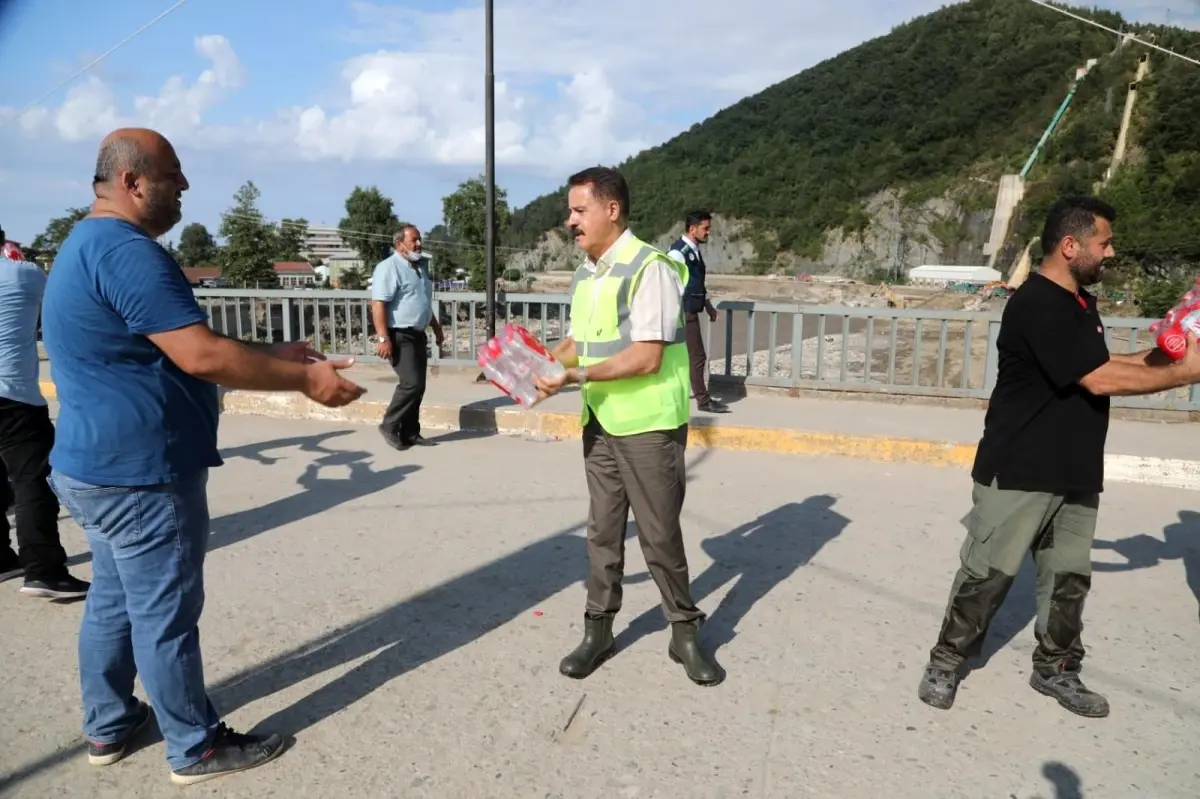 Başkan Deveci afet bölgesinde