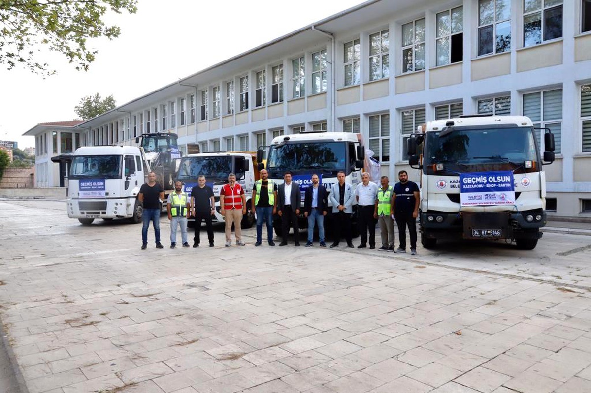 Kağıthane\'den afet bölgelerine destek