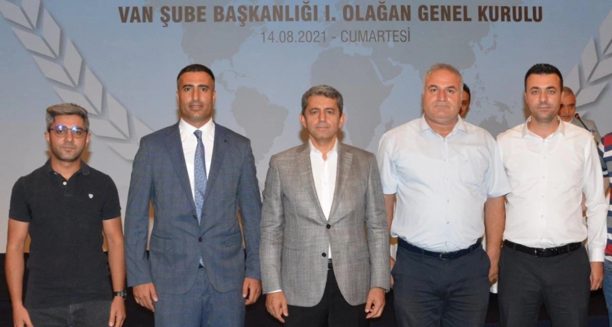 Öz Finans İş Sendikası Genel Başkanı Eroğlu, Van\'da olağan genel kurula katıldı