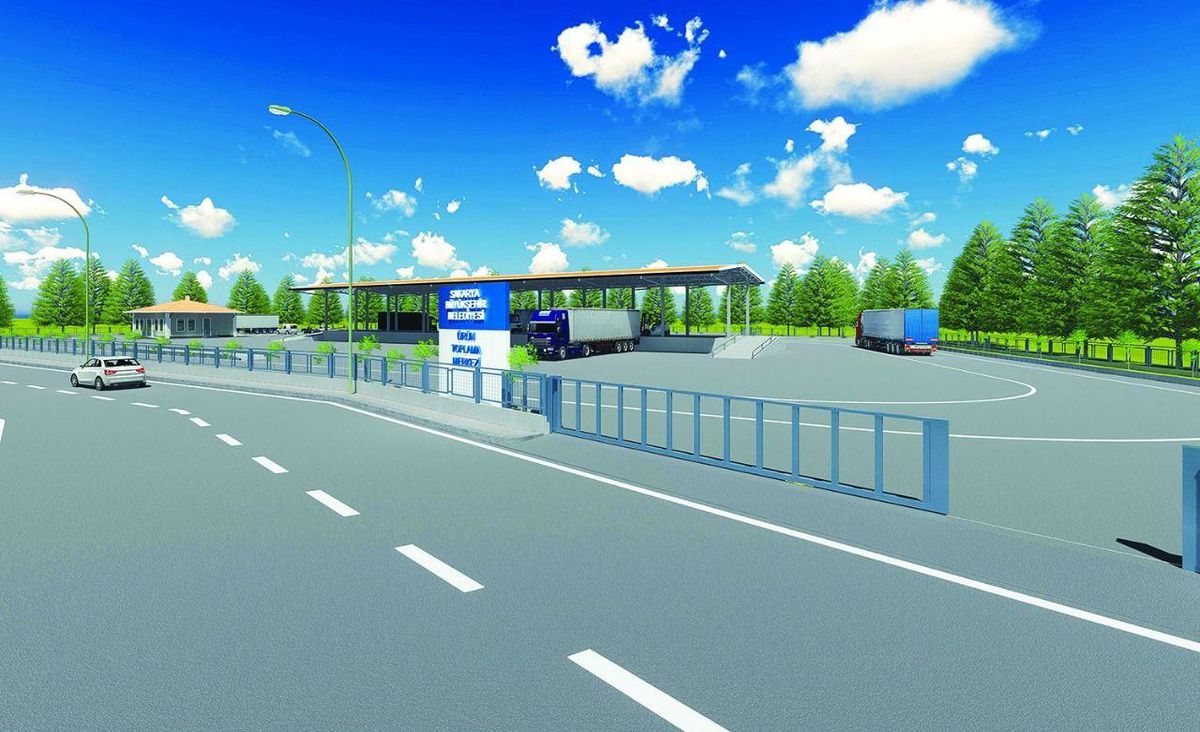 Sakarya\'da Safibey Ürün Toplama Merkezi projesinin yüzde 50\'si tamamlandı