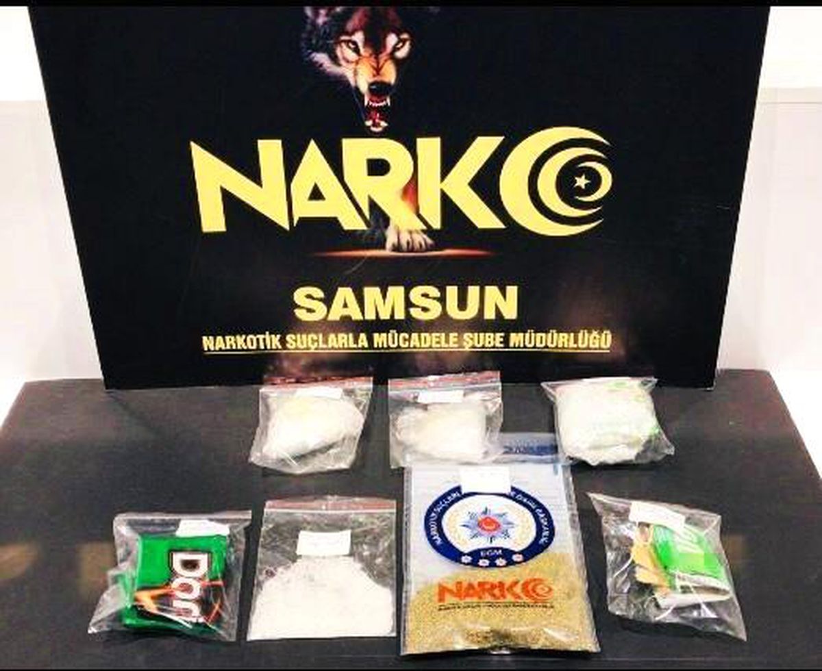 Samsun\'dan uyuşturucu operasyonu: 2 gözaltı