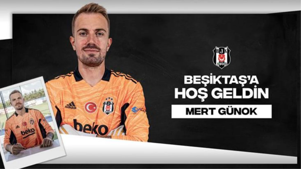 Son Dakika: Beşiktaş, milli kaleci Mert Günok\'la sözleşme imzaladı