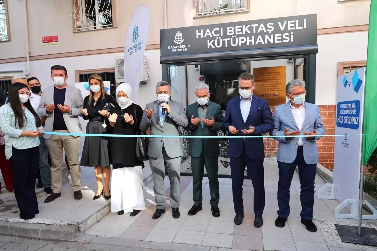 Başakşehir Hacı Bektaş Veli Kütüphanesi açıldı