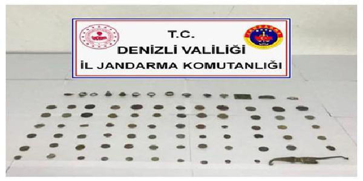 Denizli\'de 585 parça tarihi eser ele geçirildi