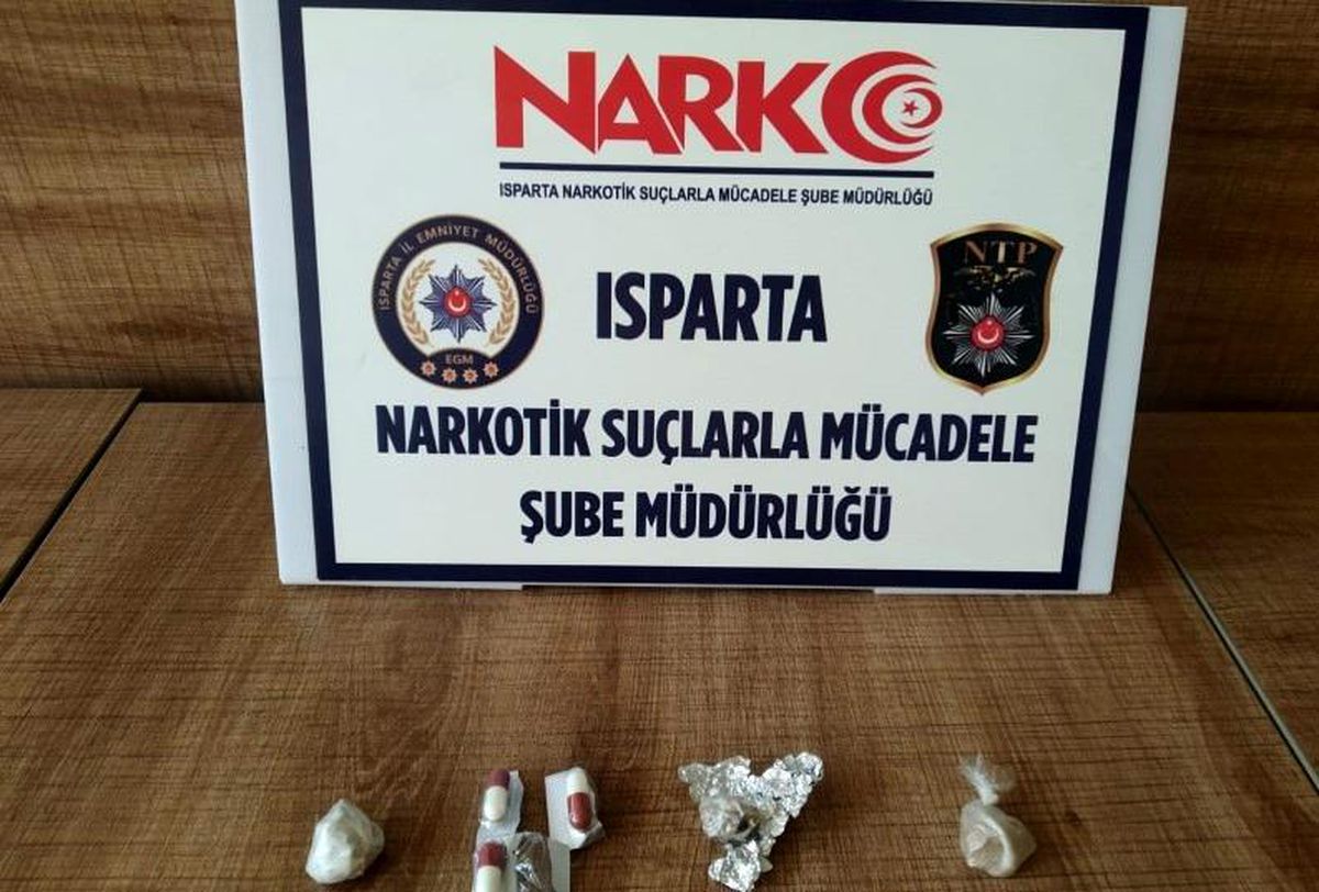 Isparta\'da uyuşturucu operasyonlarında 38 şüpheli yakalandı