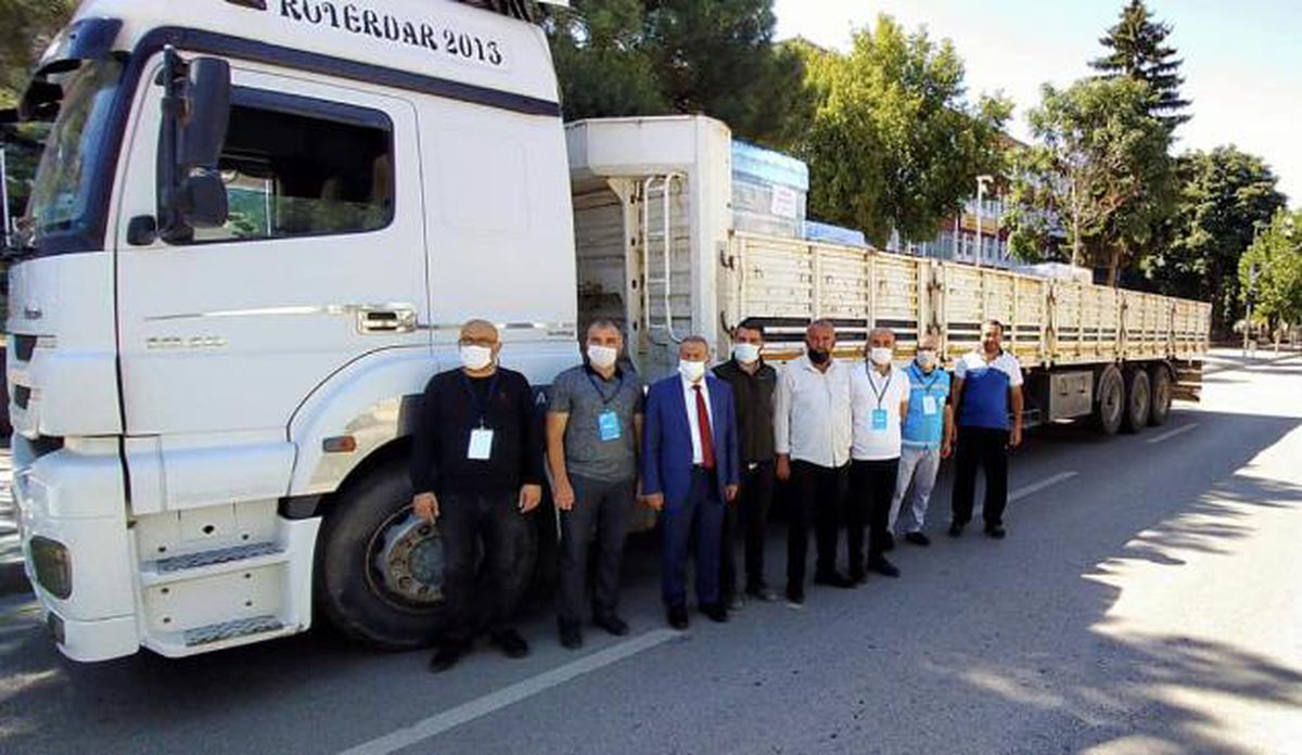 BAŞKANIMIZ EKİCİOĞLU: YARDIM TIRIMIZ SİNOP\'A HAREKET ETTİ!