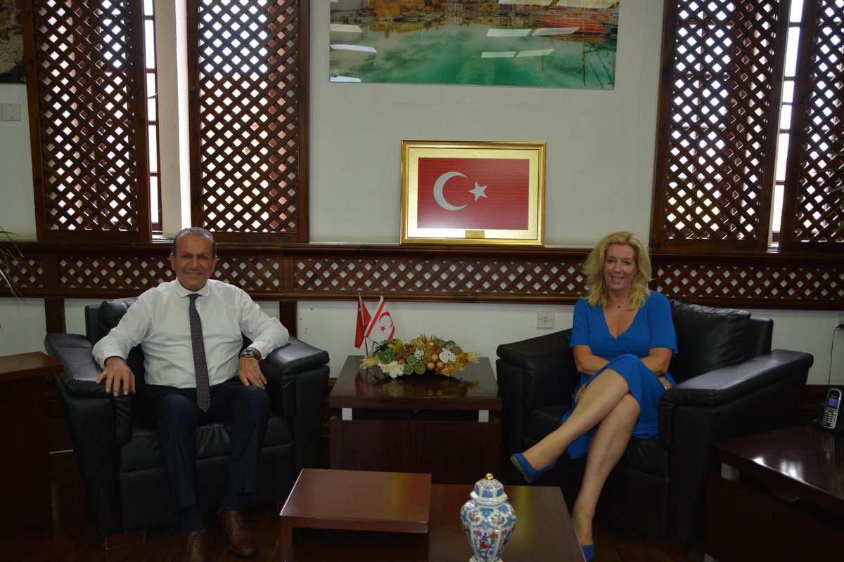 Son dakika gündem: KKTC Turizm Bakanı Ataoğlu, Hollanda Parlamentosu Üyesi Haan ile görüştü