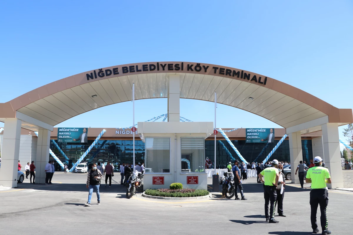 Niğde Belediyesi Köy Terminali açıldı