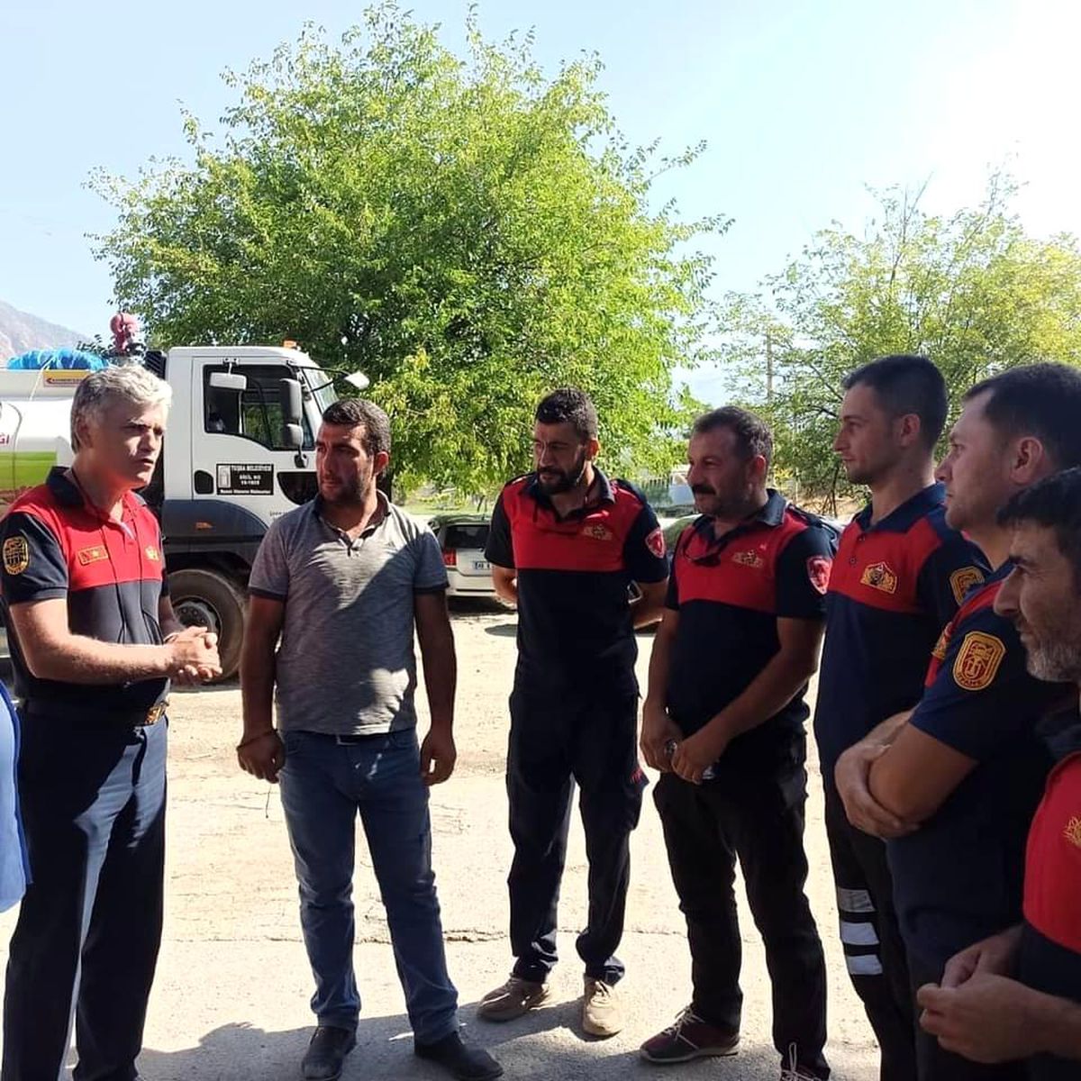 Pazaryeri Belediyesi itfaiye ekipleri Köyceğiz\'den döndü
