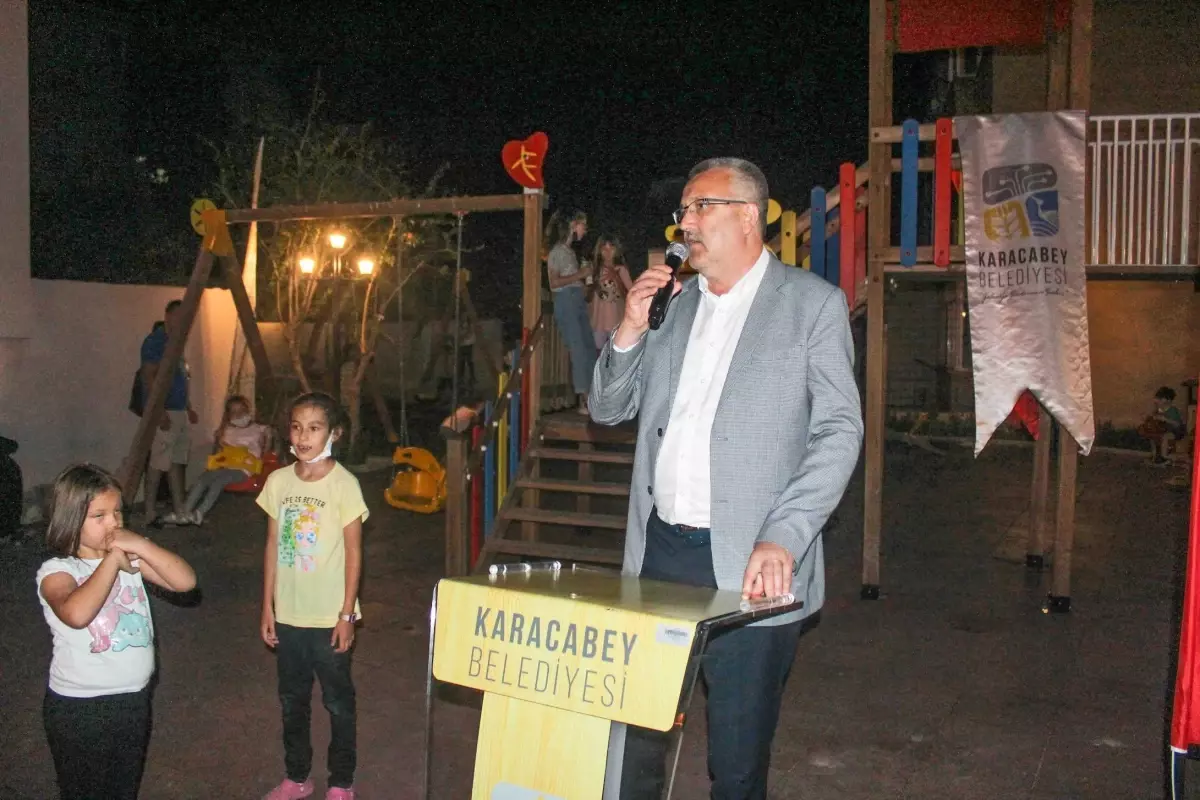 Yılmaz Ovalı Parkı yoğun bir katılımla hizmete açıldı