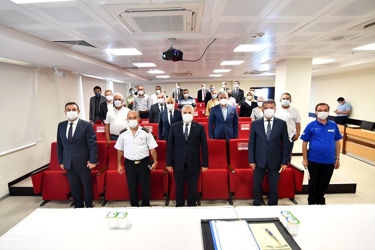 Afet Bölgelerine Yardım Koordinasyon Toplantısı düzenlendi