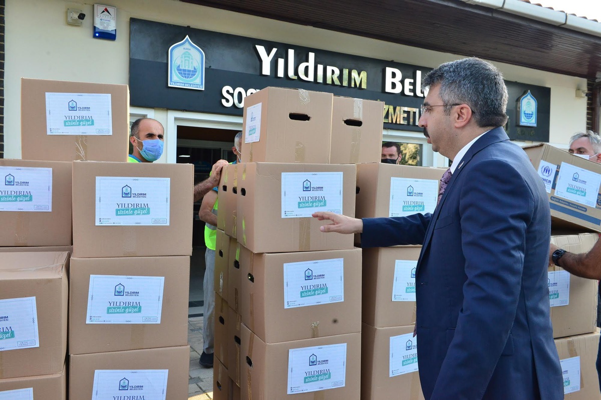 Afey Bölgesine \'Yıldırım\' destek