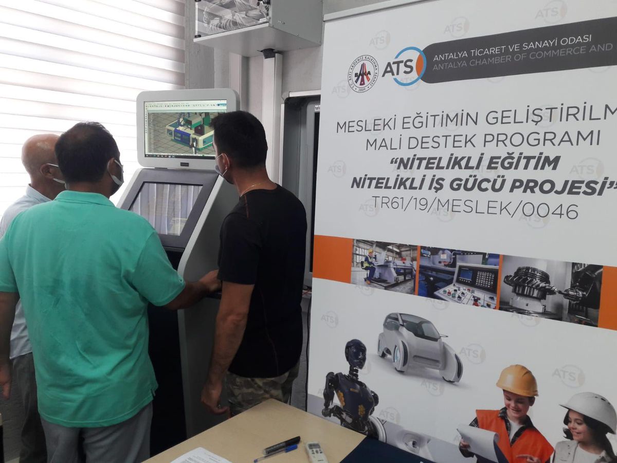 ATSO\'dan Mesleki Eğitime Simülasyon Desteği