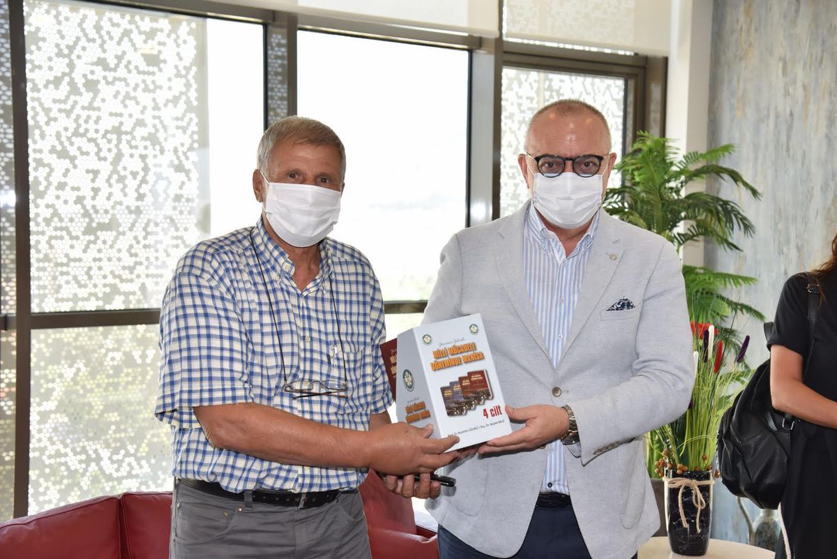 Başkan Ergün, Gazeteciler Cemiyeti\'ni ağırladı