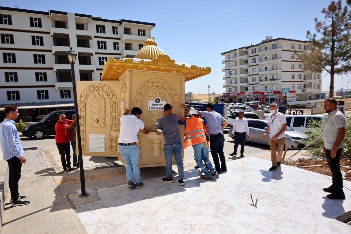 Bu çeşmeden yazın limonata ve şerbet, kışın ise çorba akacak