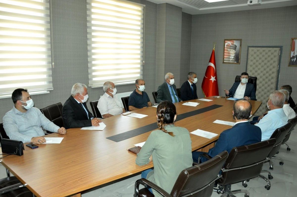 Çelikhan\'da felaketlerle ilgili toplantı