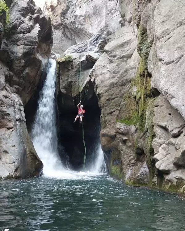 ÇONA KANYONU'NDA 12 ŞELALE KEŞFEDİLDİ
