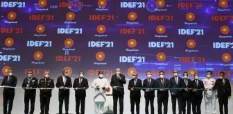 Cumhurbaşkanı Erdoğan, İDEF'21 15. Uluslararası Savunma Sanayii Fuarı Açılış Töreni'ne katıldı: (1)