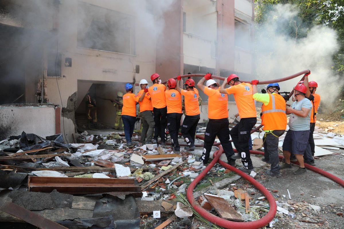 İstanbul\'da deprem tatbikatı yapıldı