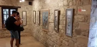 Muğlalı Ressam 14. kişisel sergisini İbramaki'de açtı