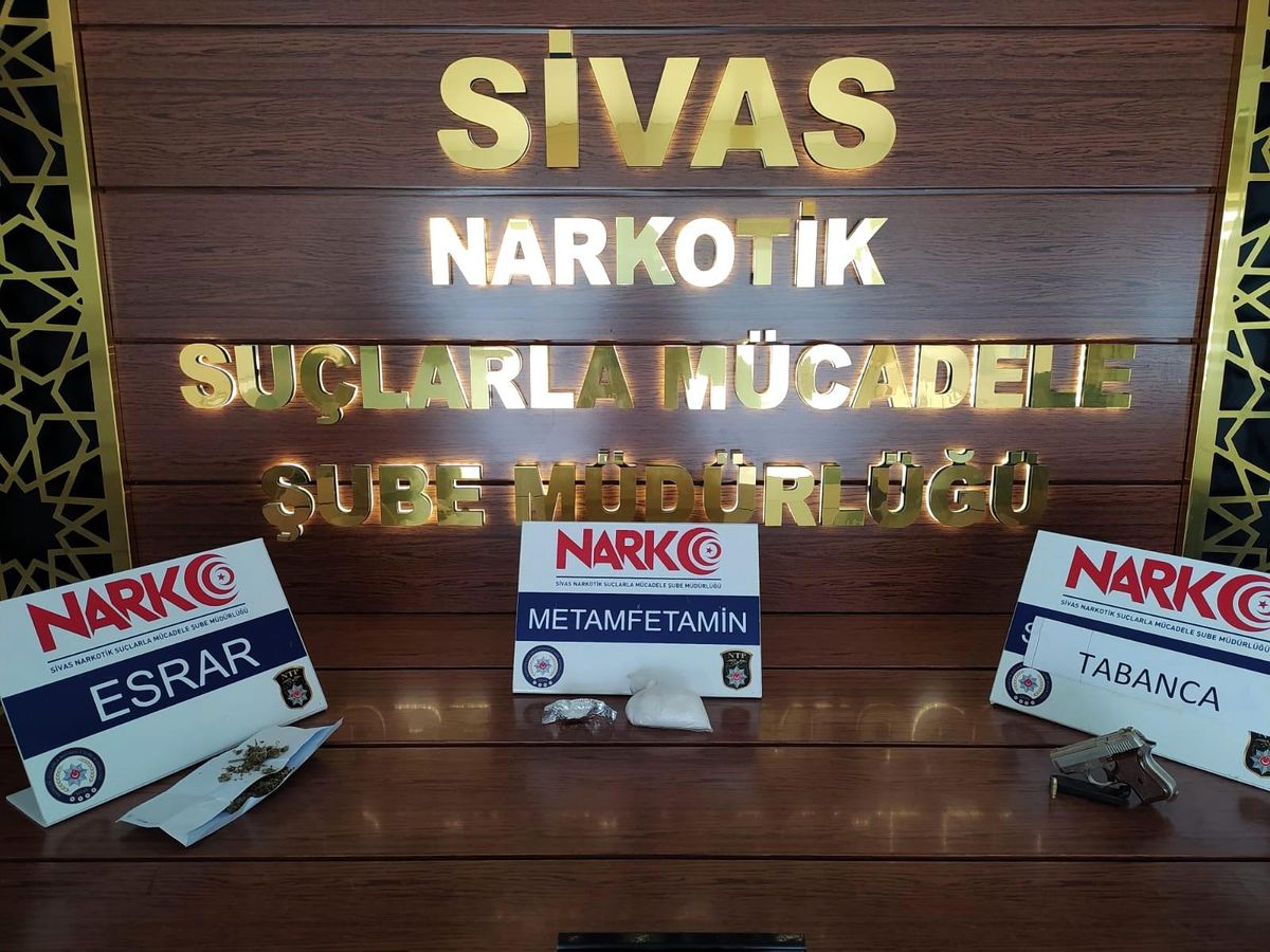 Sivas\'ta 18 kişi hakkında uyuşturucu suçlarından işlem yapıldı