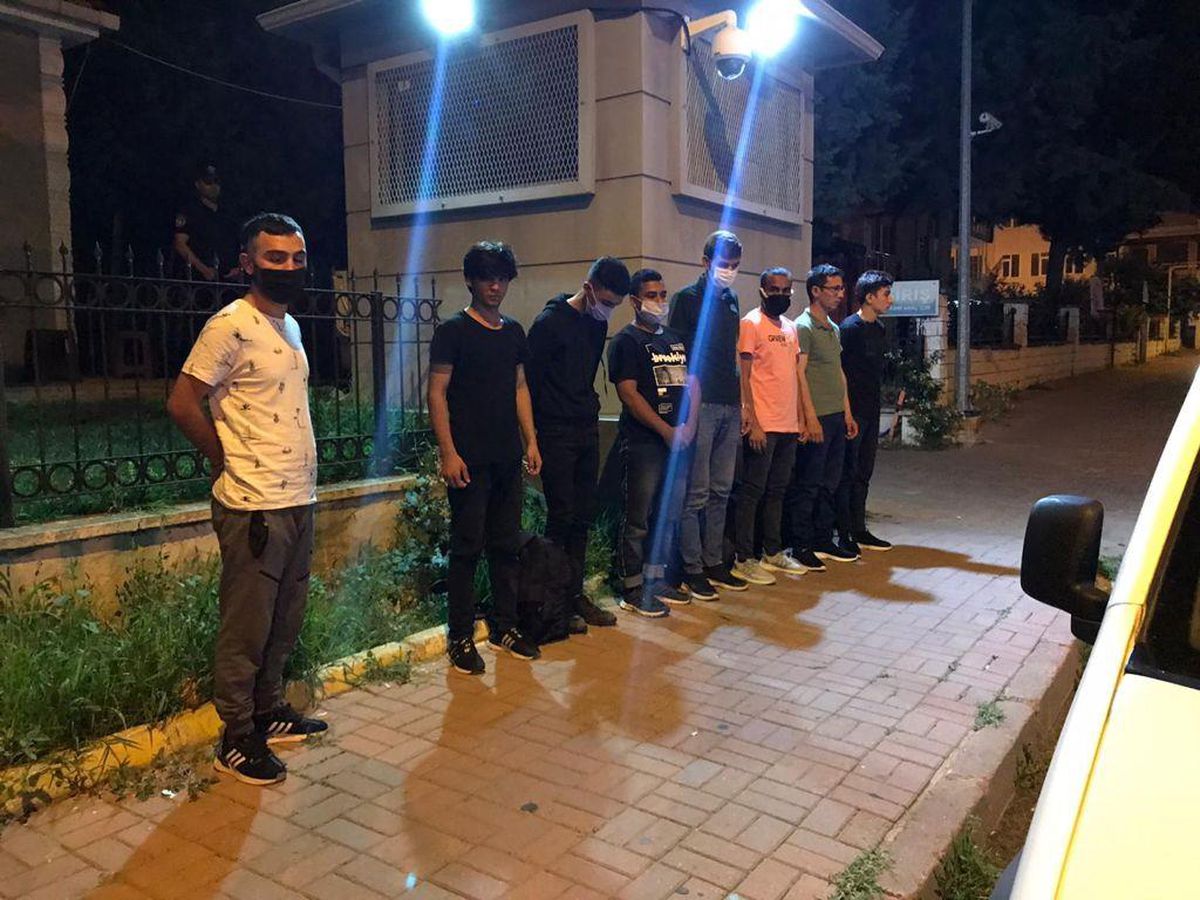 Tekirdağ\'da 7 düzensiz göçmen yakalandı