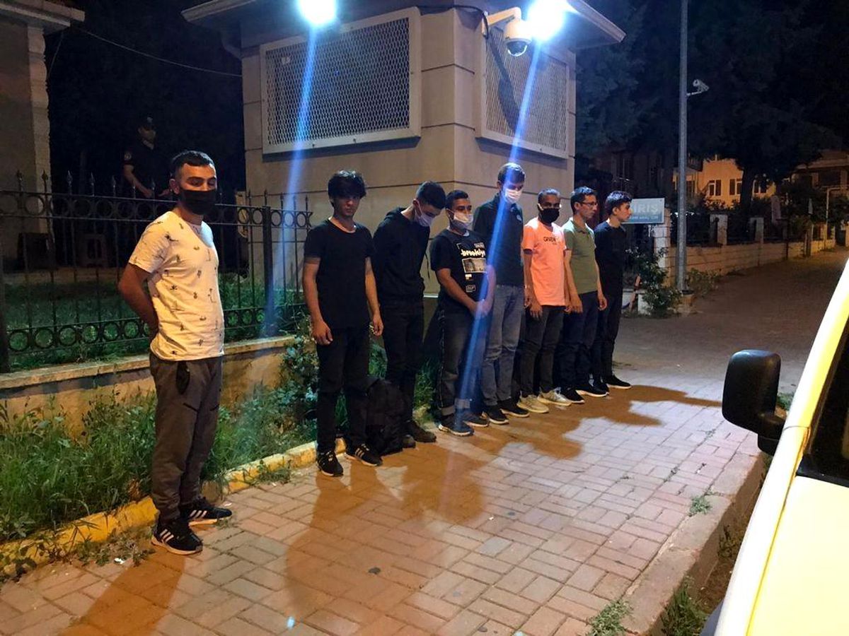 Tekirdağ\'da 7 kaçak göçmen yakalandı