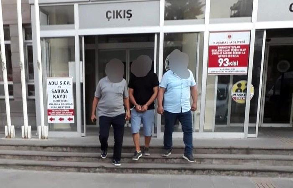 88 yıl kesinleşmiş hapis cezası bulunan şahıs Kuşadası\'nda yakalandı