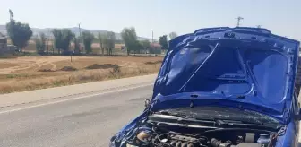 Afyonkarahisar'da otomobil ile motosiklet çarpıştı: 1 ölü, 1 yaralı