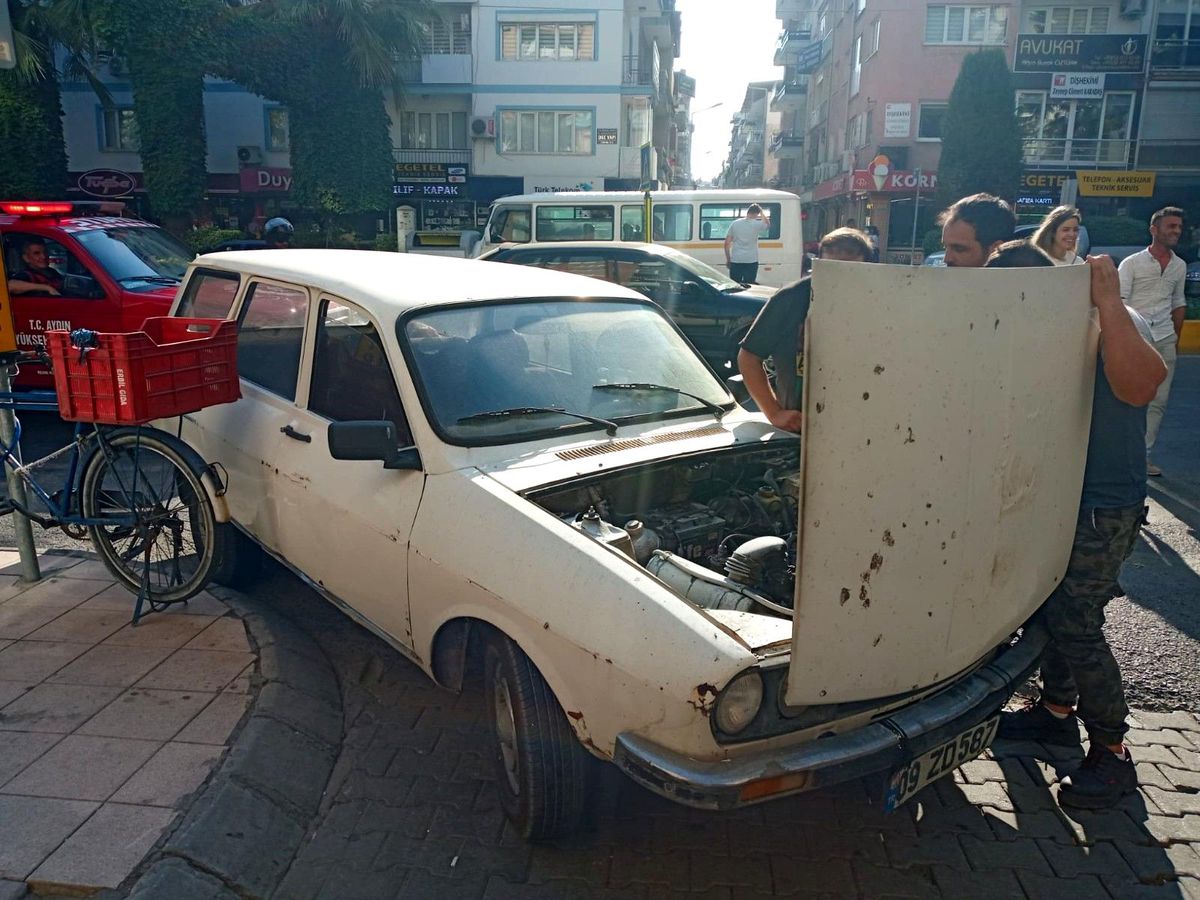 Son dakika haberi! Aydın\'da otomobil yangını panikletti