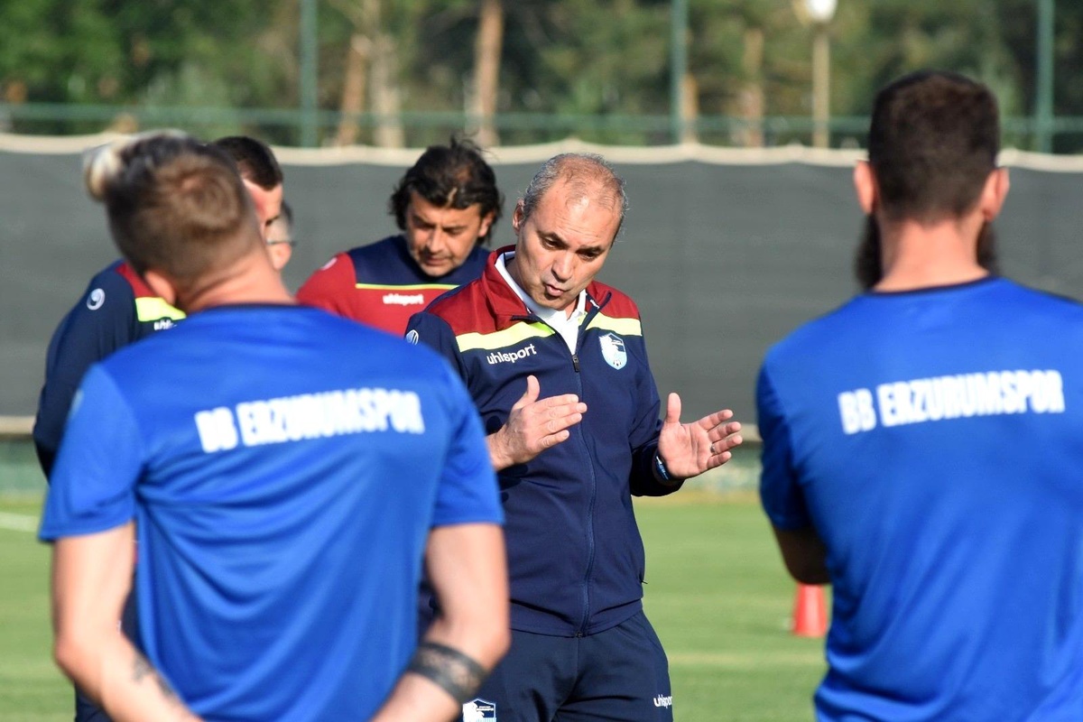 BB Erzurumspor Bursaspor maçı hazırlıklarını sürdürdü