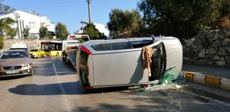 Erdek'te trafik kazası: 1 yaralı
