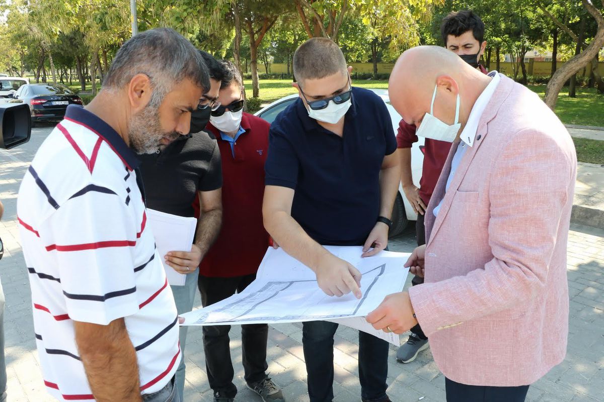 Fikri Bayrıl Spor Tesisleri\'nde çalışmalar devam ediyor
