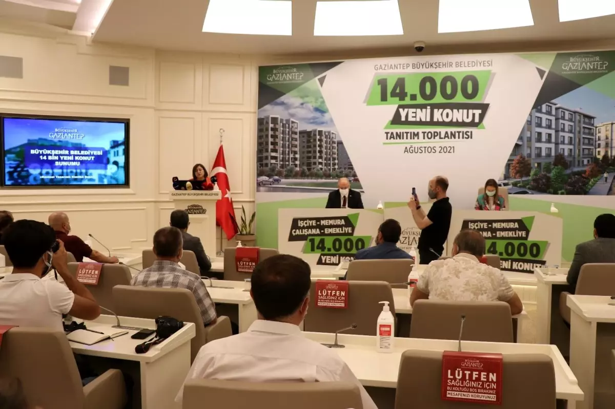 Gaziantep\'e 14 bin konut müjdesi