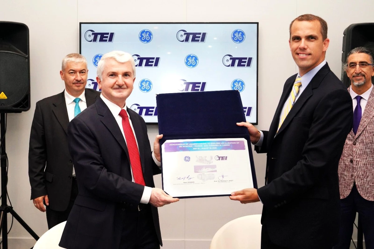 GE Marine ve TEI, GE Marine gaz türbinlerinin yerlileştirilmesi kapsamında mutabakat mektubu imzaladı