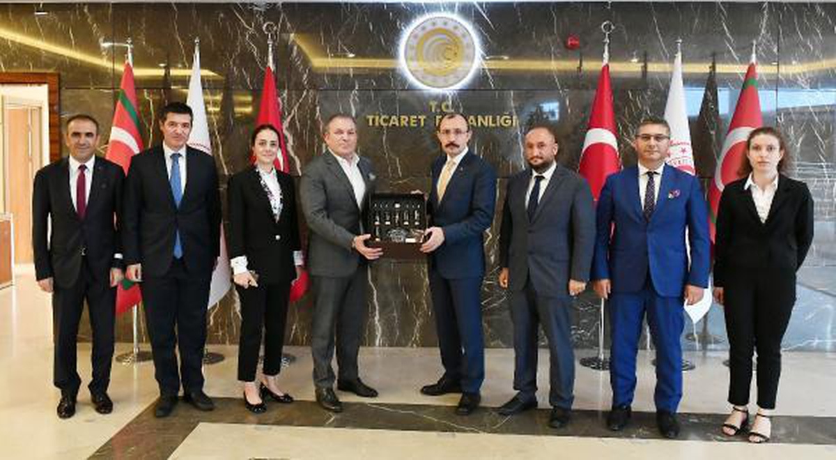 İstanbul Hububat Birliği\'nden Bakan Muş\'a ziyaret