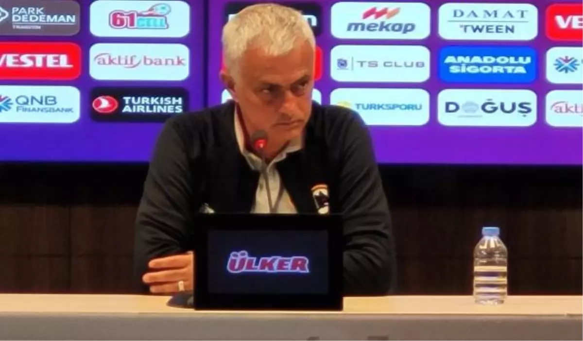Jose Mourinho: Trabzonspor ile Şampiyonlar Ligi havasında bir maç oynayacağız