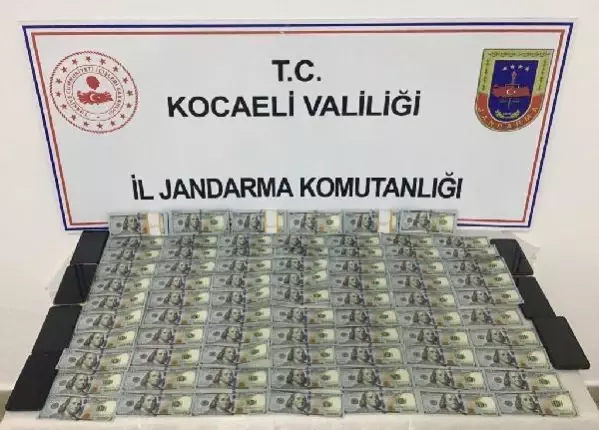 KOCAELİ'DE 675 ADET SAHTE 100 DOLAR ELE GEÇİRİLDİ