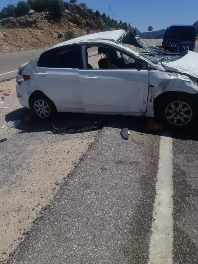 Seydişehir'de trafik kazası: 2 yaralı