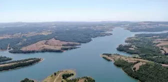 Son 10 yılın en yüksek seviyesine ulaşan Ömerli Barajı görüntülendi