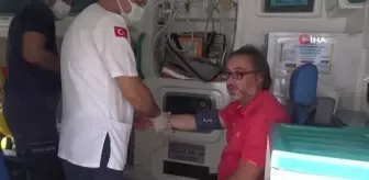 Ticari taksi ile cip çarpıştı: 1 yaralı
