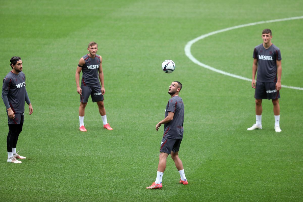 Trabzonspor, Roma maçının hazırlıklarını tamamladı