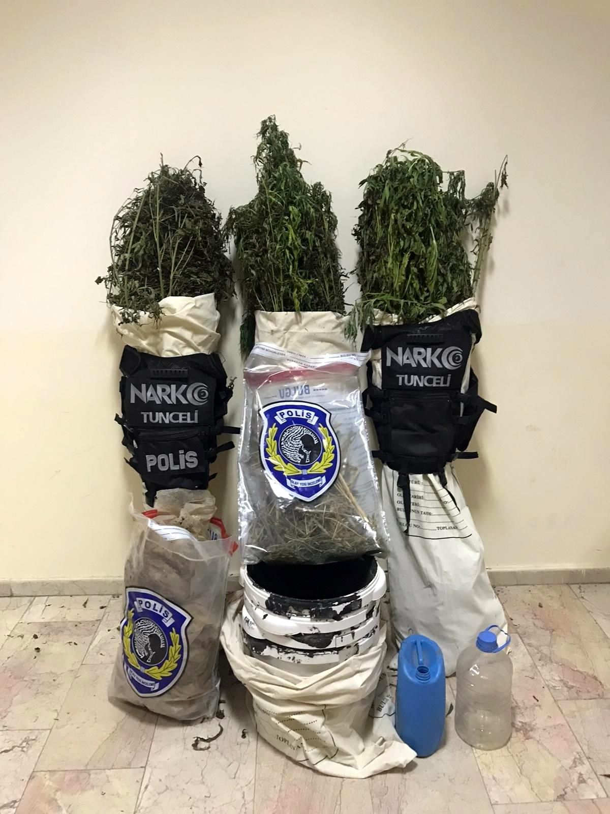 Tunceli\'de uyuşturucu operasyonu: 1 kişi gözaltına alındı