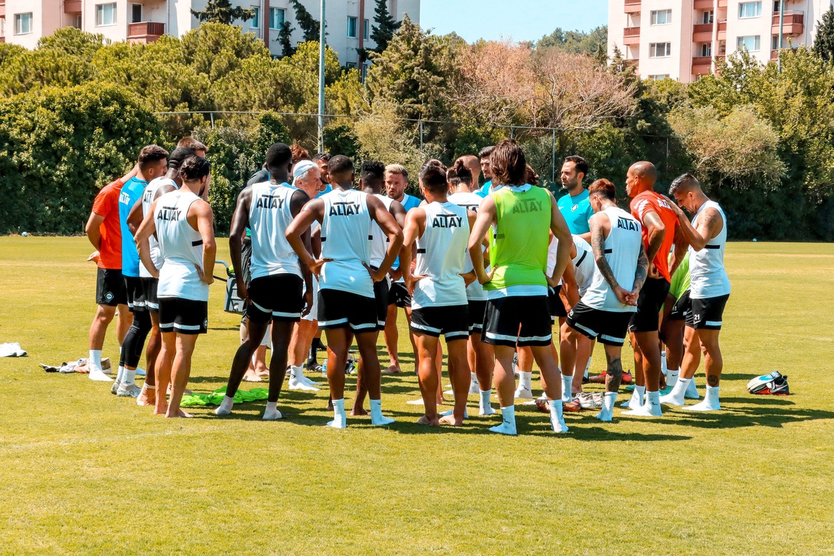 Altay, Alanyaspor maçının hazırlıklarını sürdürdü