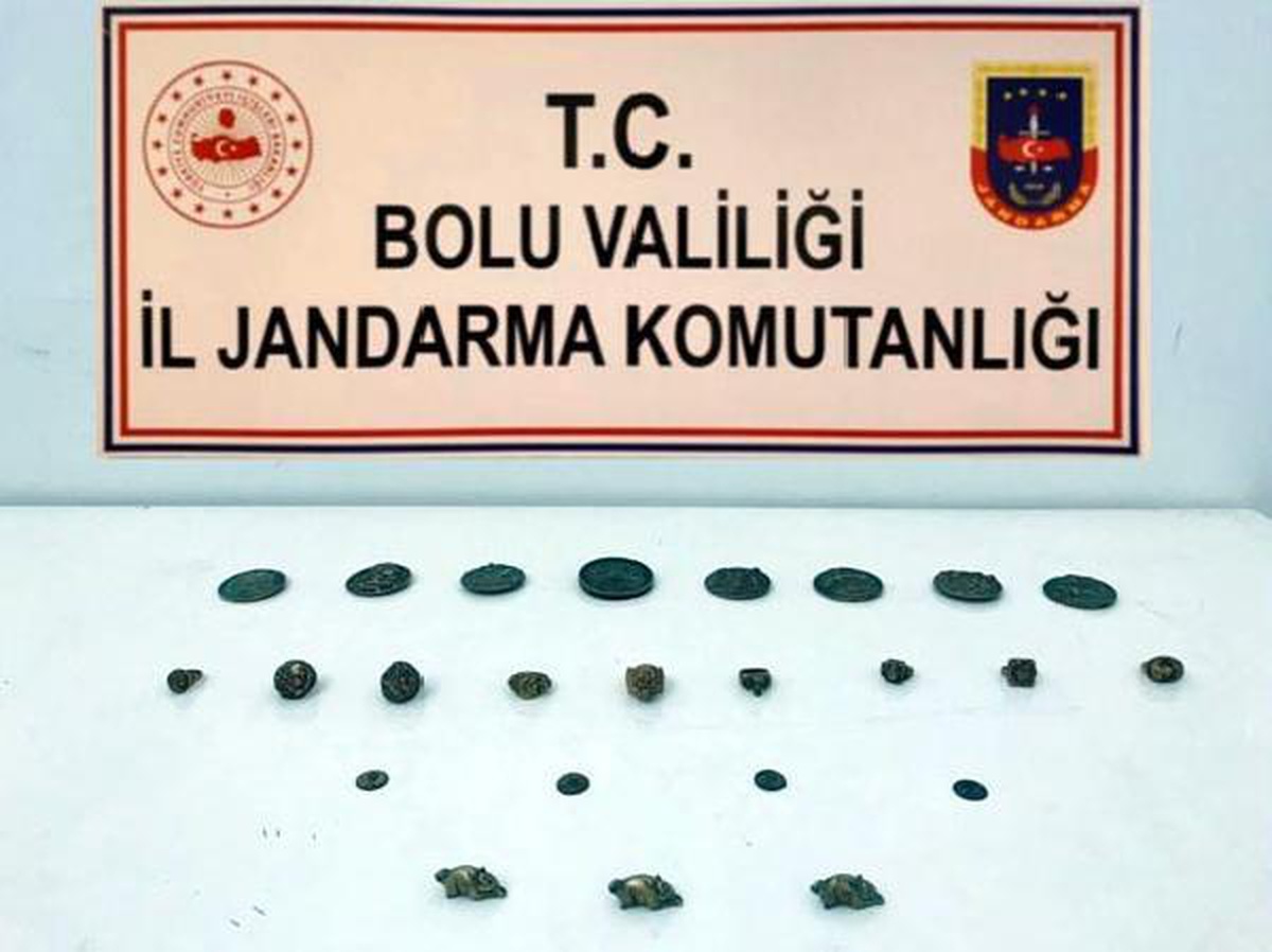 Bolu\'da \'tarihi eser kaçakçılığı\' operasyonu: 2 gözaltı