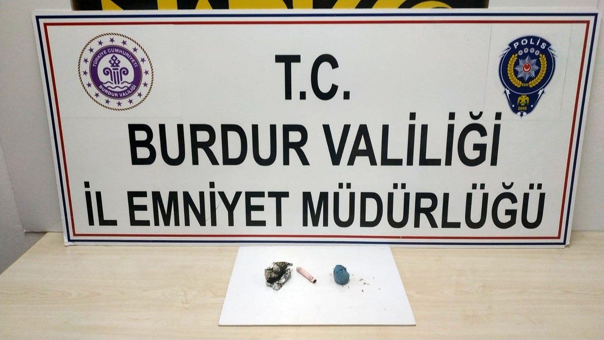 Burdur\'da uyuşturucu operasyonuna 1 tutuklama
