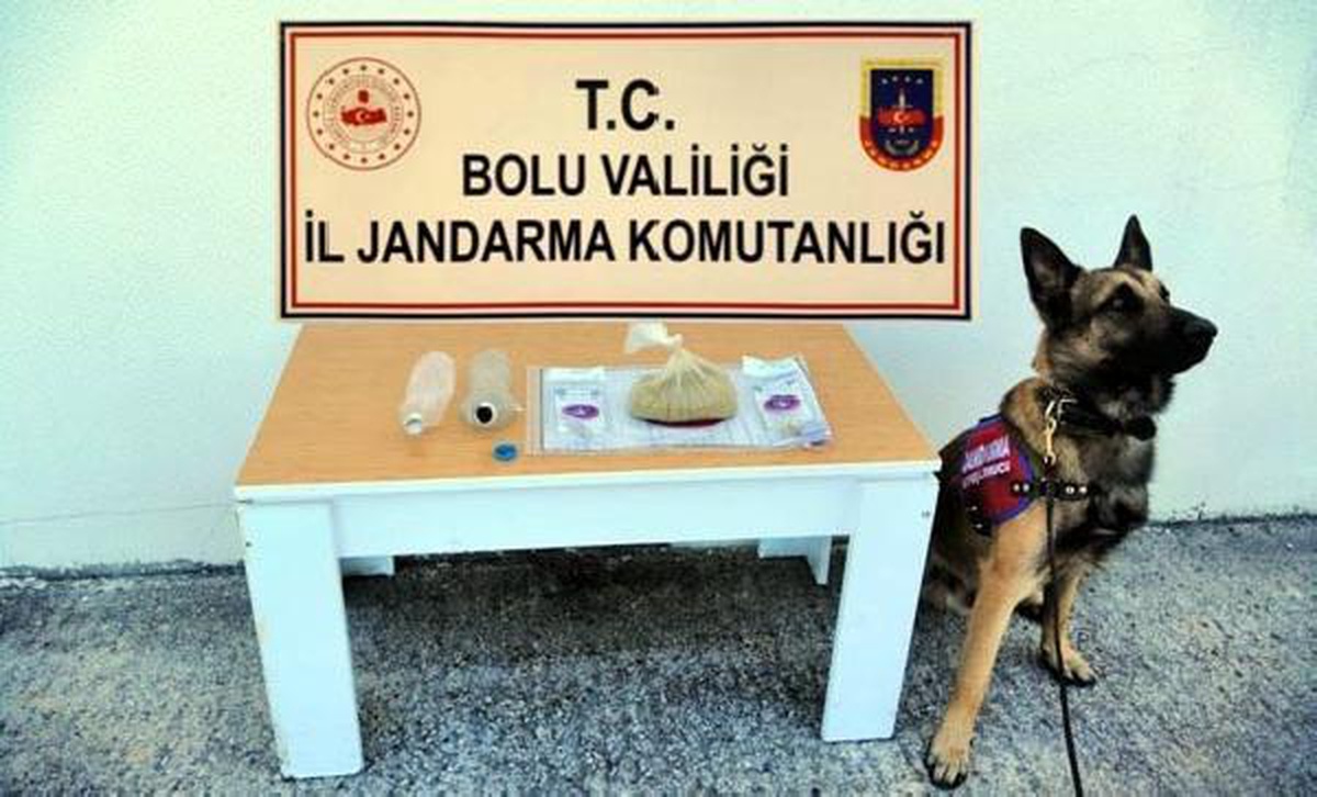 Çekiciyle taşınan otomobilden uyuşturucu çıktı