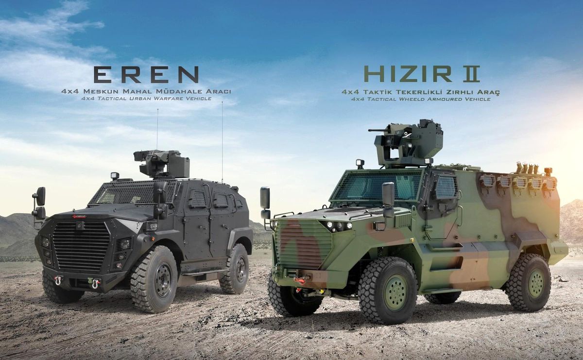 EREN ve HIZIR II ilk kez IDEF\'21\'de sergileniyor